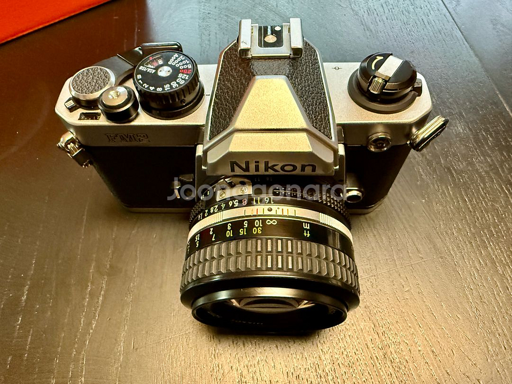 니콘 필름카메라 FM2 f1.4 50mm 렌즈--0