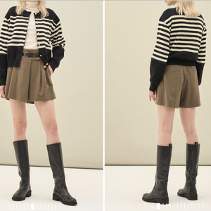 SJSJ 에스제이 울 블렌드 벨티드 쇼츠