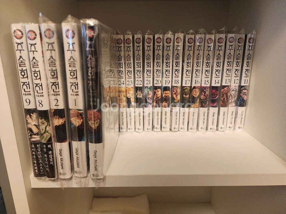 주술회전 더특 미개봉 만화책 1,2,11~30,8,9 판매합니다--1