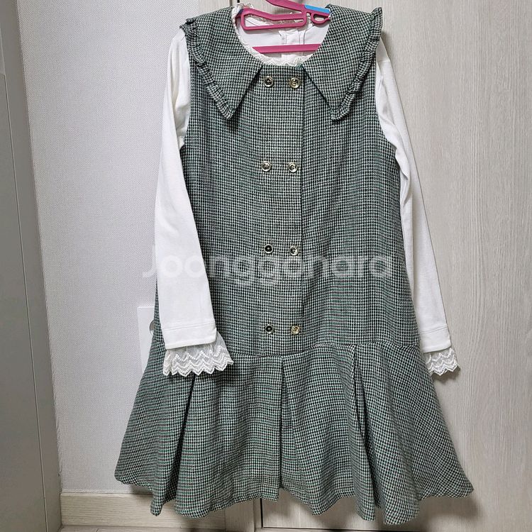 여아 150사이즈 컬리수 코트,원피스,블라우스 세트--1