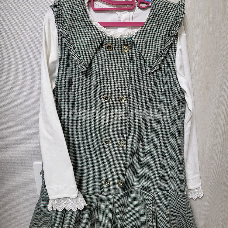 여아 150사이즈 컬리수 코트,원피스,블라우스 세트--3