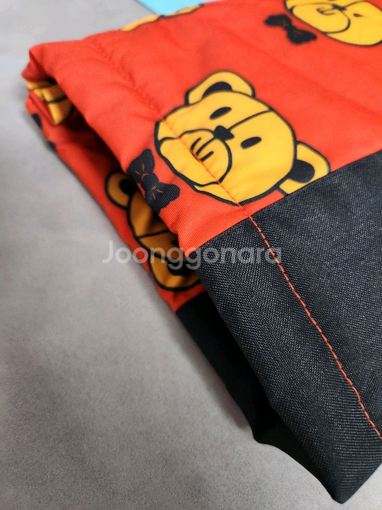 곰돌이 패턴 아동 스키복--4