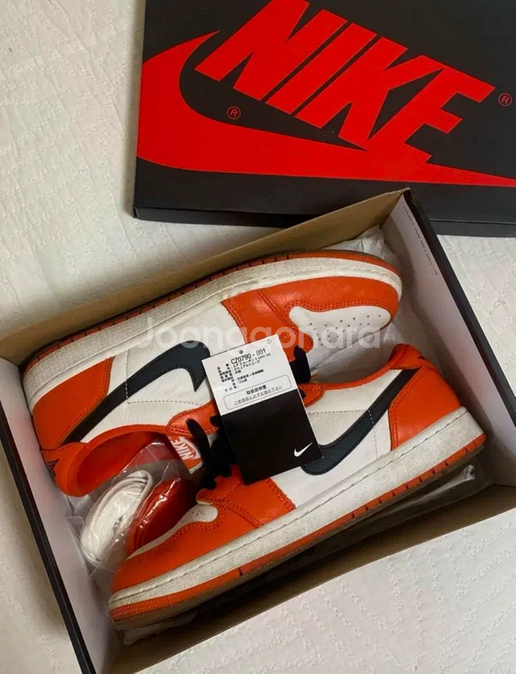 나이키 조던1 로우 OG 스타피쉬 275--0