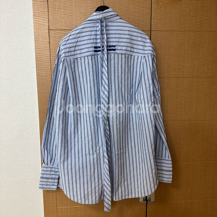 55 한섬 보브 스트라이프 셔츠--1