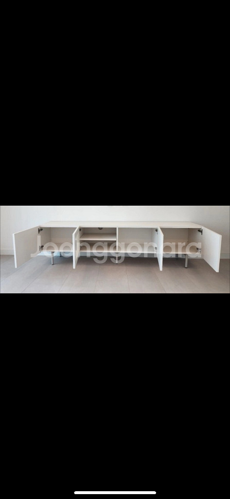 [일룸] 엘렌트 2000폭 TV 거실장(도어,다리형)--3