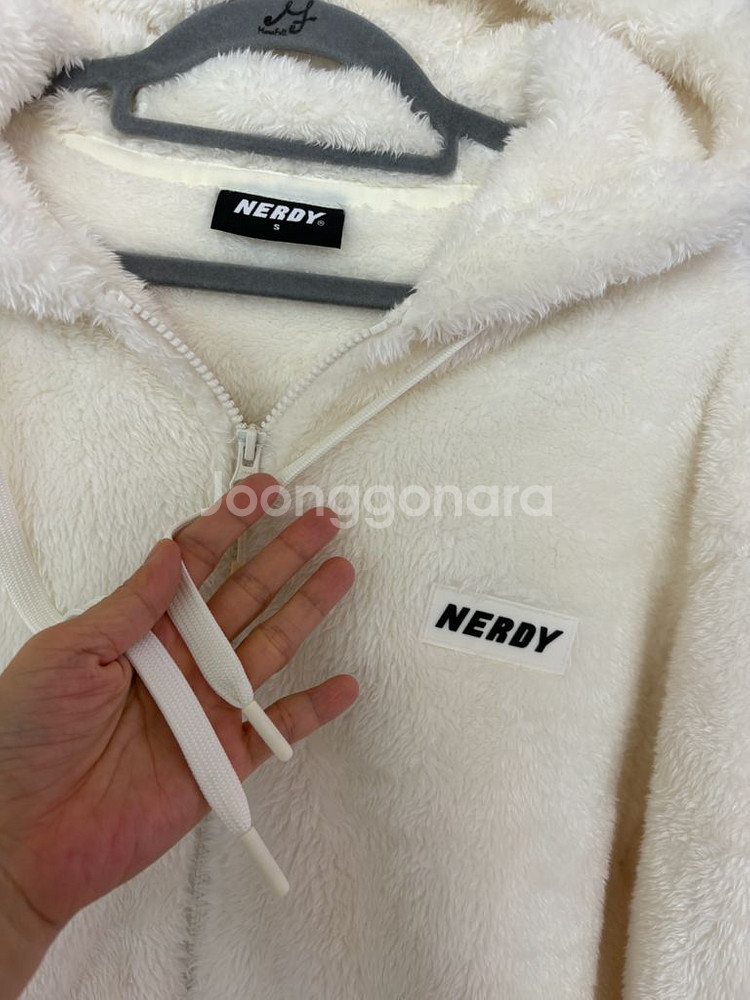 널디 플리스 후드 집업--2