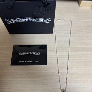 크롬하츠 목걸이 십자가