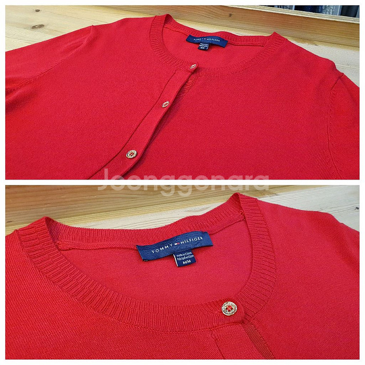 77.Tommy 라운드 가디건--2