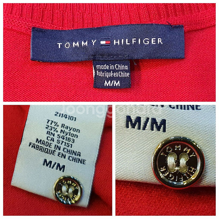 77.Tommy 라운드 가디건--5