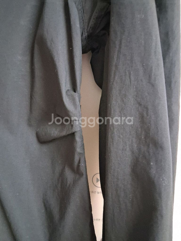 TIME 타임 블랙셔링 블라우스--2