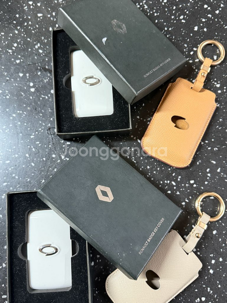 정품 르노 QM6 태풍로고 자동차 키 커버/케이스--0