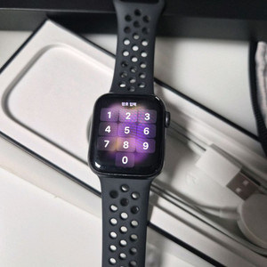 셀룰러 애플워치se 나이키에디션 40mm 스페이스그레이