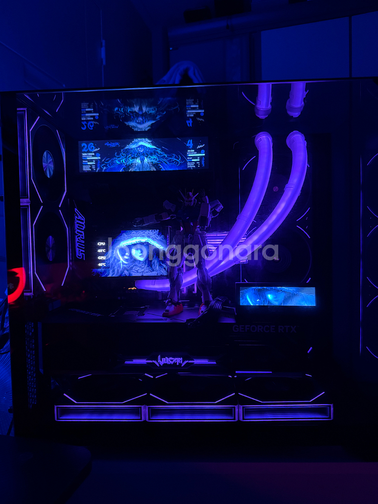 9800x3d 5080 불칸 64gb 하이엔드 게이밍 컴퓨터--0