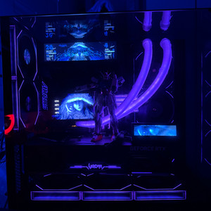 9800x3d 5080 불칸 64gb 하이엔드 게이밍 컴퓨터