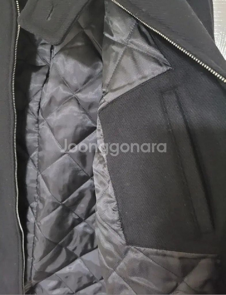 새상품)내셔널지오그래픽 남성 하이넥 패딩코트 100 L--3