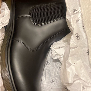 새상품,택포) 닥터마틴 2976 스무스 블랙 첼시부츠