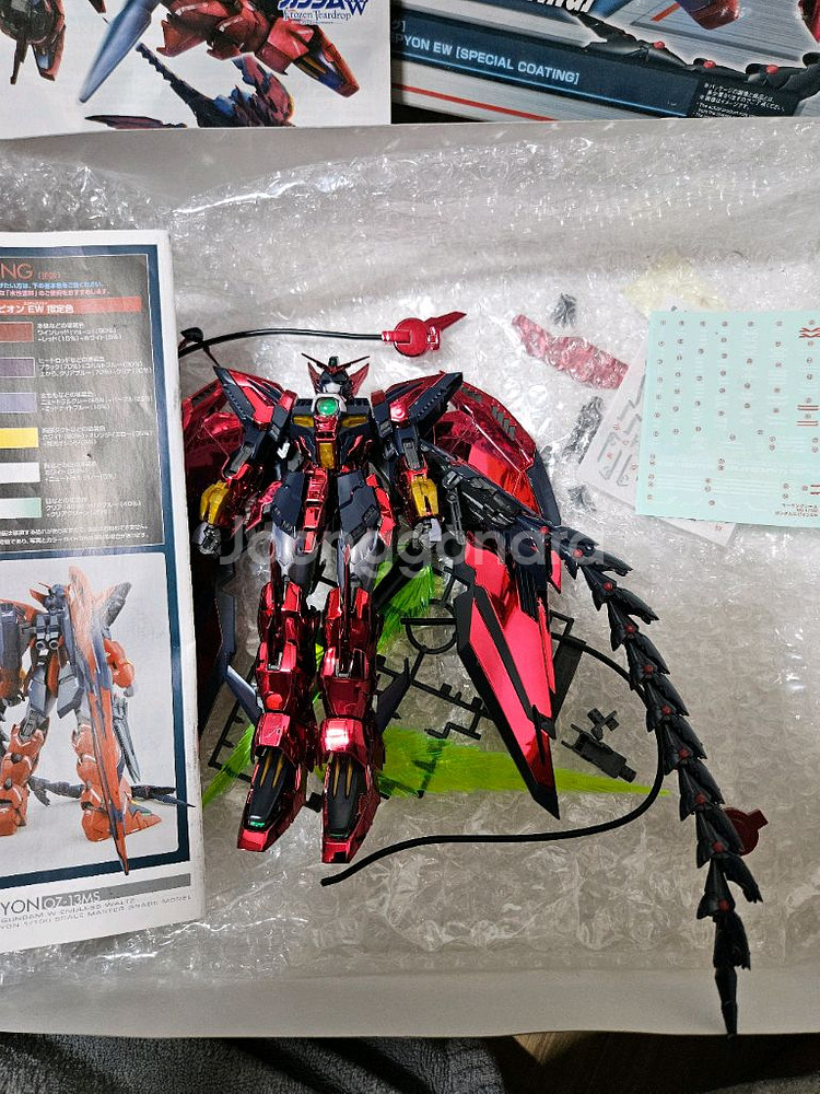 MG 건담 에피온 스폐셜 코팅 가조립 판매합니다--1