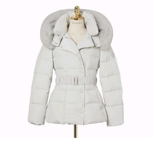 [성해은 착용] 프리미엄 사가퍼 더블스냅 숏 구스다운점퍼 구스패딩 완전 새상품