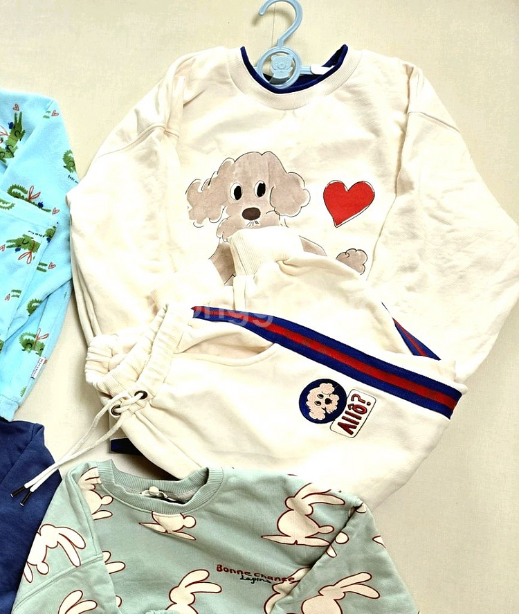 리미떼두두 25 상하셋업- 코끼리 퍼피 XL--5