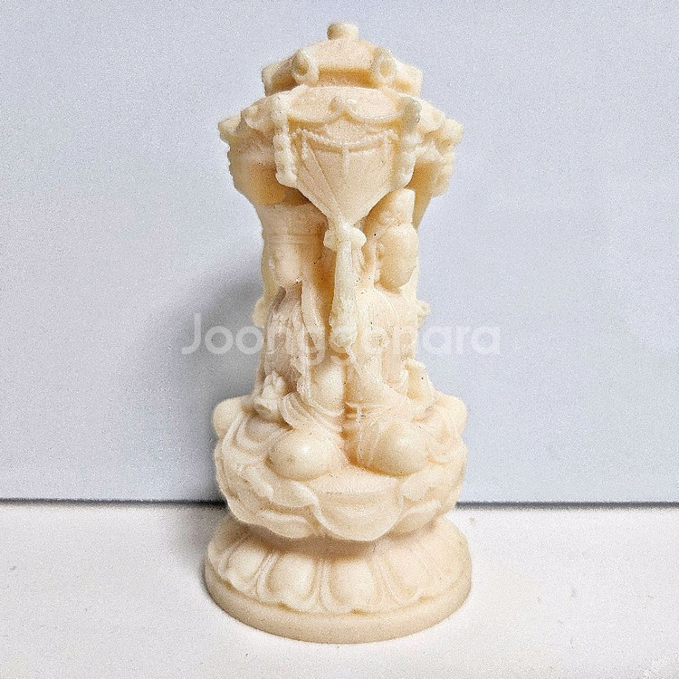 삼존불 소원성취 수제 불상 조각상 인테리어 소품 장식품--2