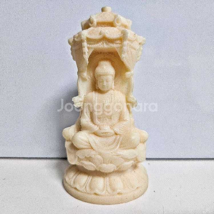 삼존불 소원성취 수제 불상 조각상 인테리어 소품 장식품--8