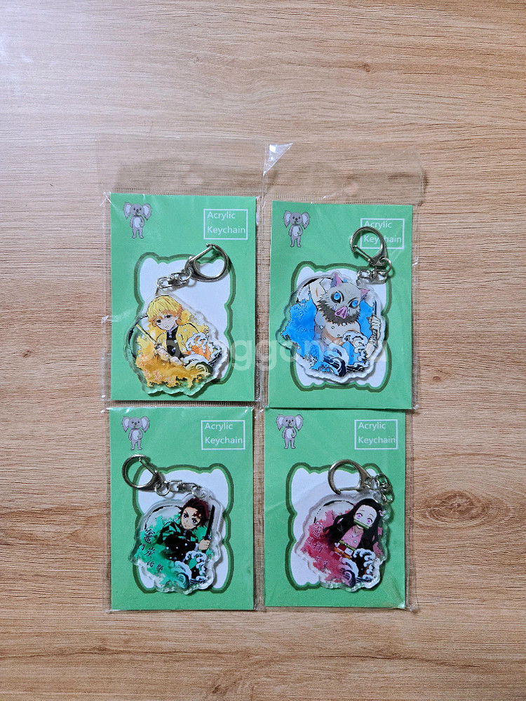 귀멸의칼날 아크릴키링(미개봉) 판매합니다.(이노스케.텐겐.탄지로.이노스케.네즈코.젠이츠)--2