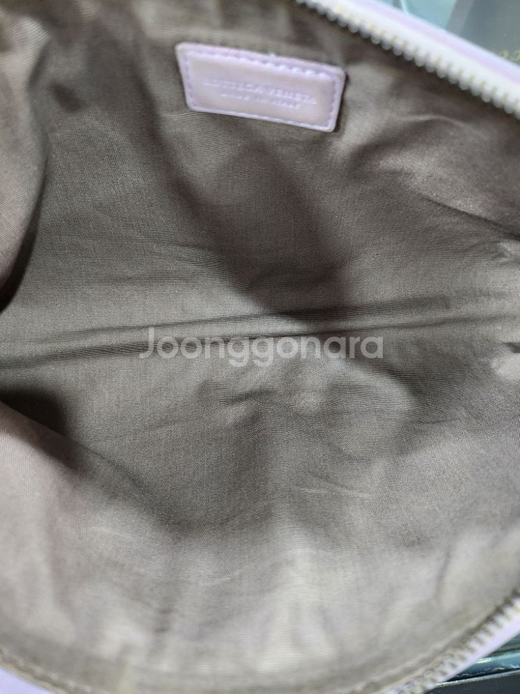 보테가베네타 퍼플 미니 클러치 파우치백--8