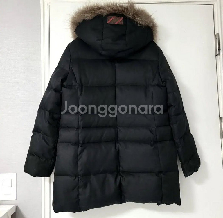 티피코시 오리털 여성 블랙 숏 패딩--1