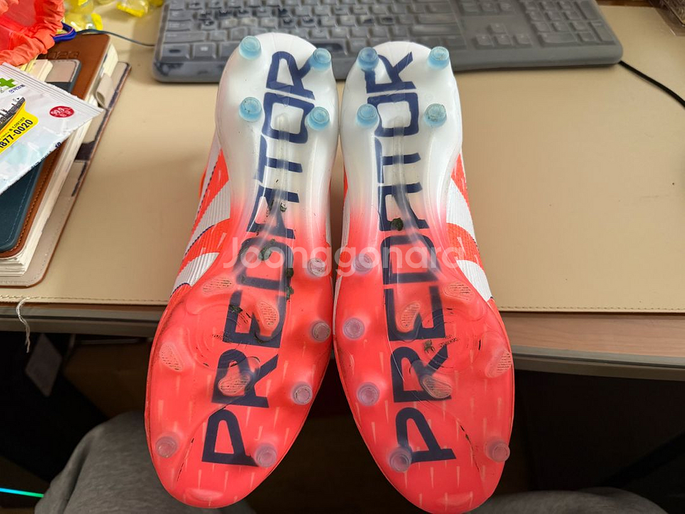 프레데터 엘리트 ag 사이즈265팝니다--9