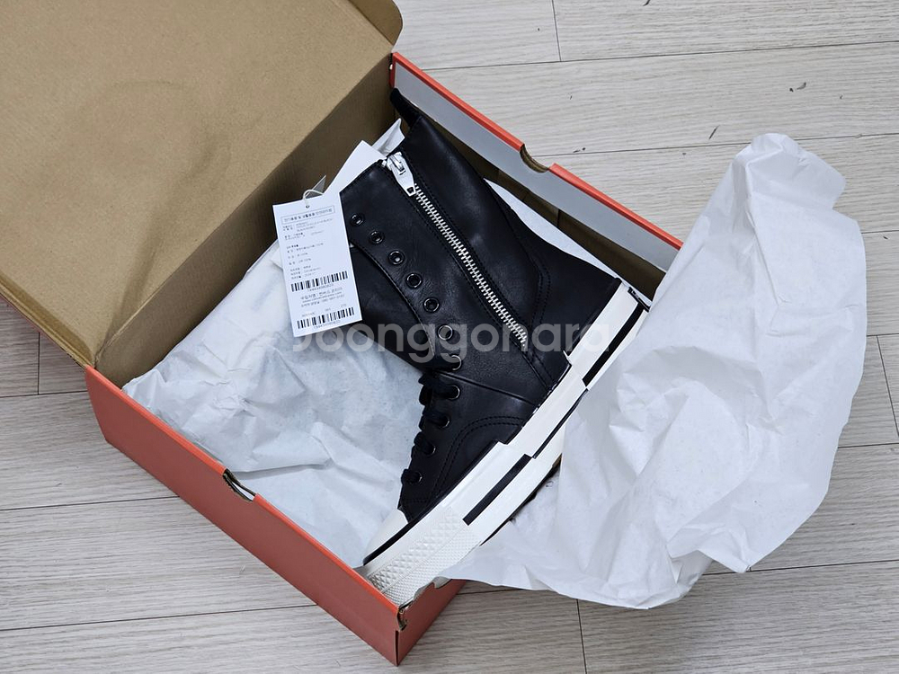 컨버스 척 70 플러스 엑스하이 레더 블랙 275--1