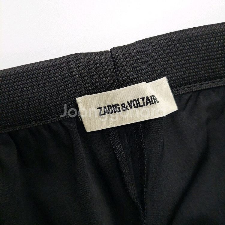 자딕앤볼테르 블랙 트랙 팬츠--5