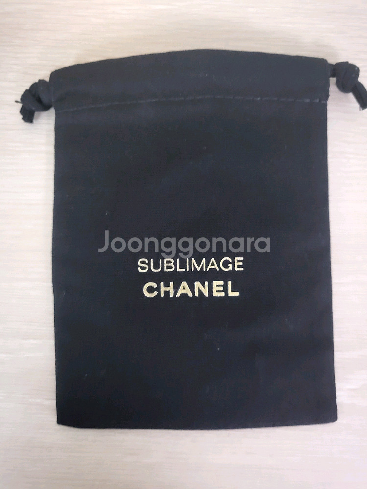 정품) 샤넬 수블리마지 블랙 복조리 파우치 (코스메틱)--1