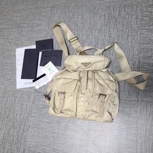 프라다 리나일론 사피아노 투포켓 백팩 스몰 1bz677