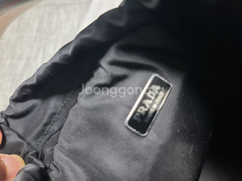 프라다 패딩 버킷백 나일론 1be026 크로스백 토트백--4