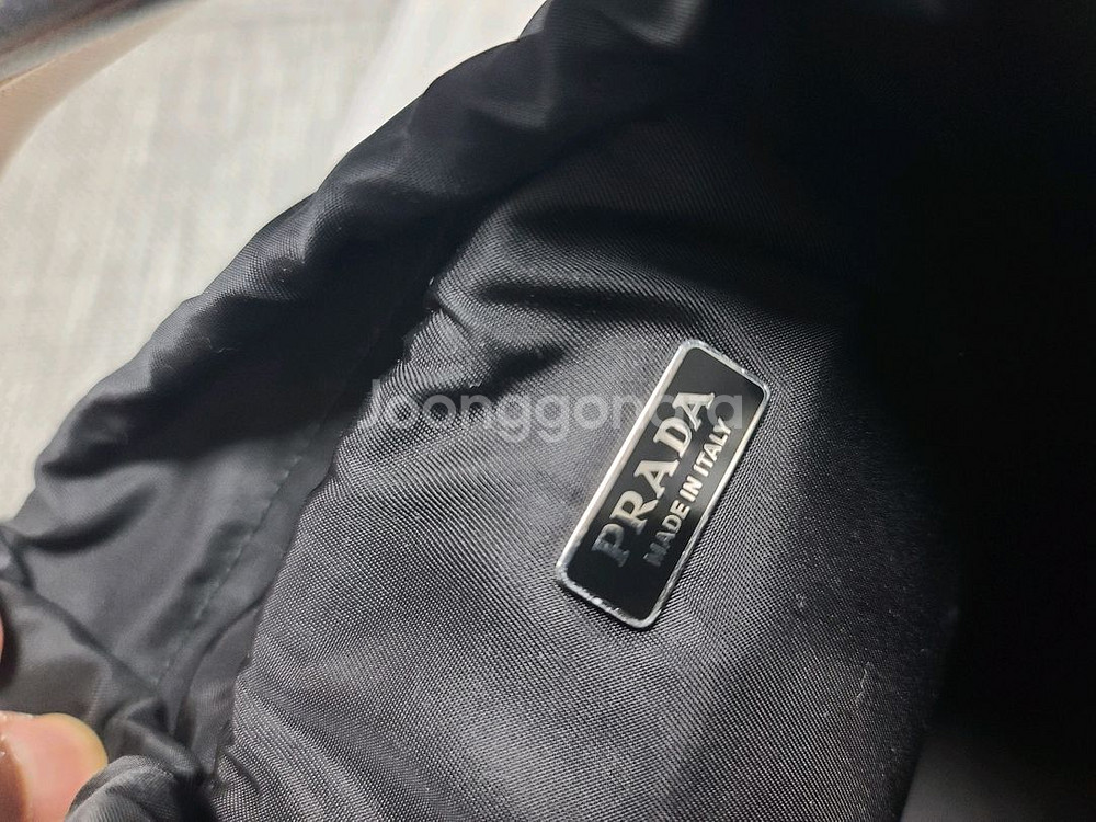 프라다 패딩 버킷백 나일론 1be026 크로스백 토트백--5