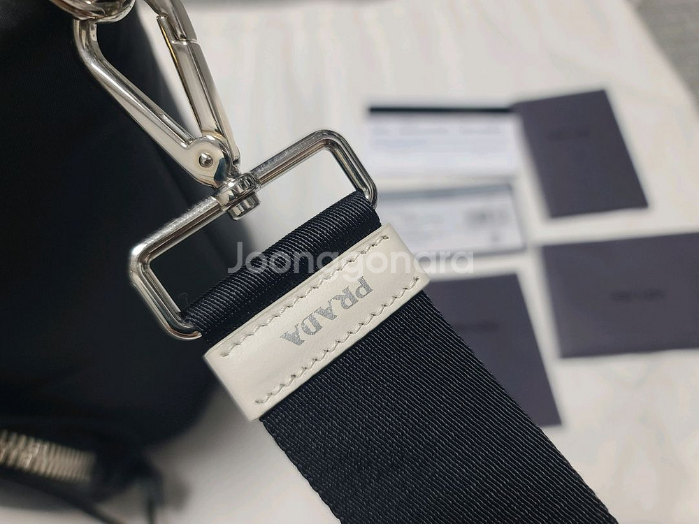 프라다 패딩 버킷백 나일론 1be026 크로스백 토트백--7