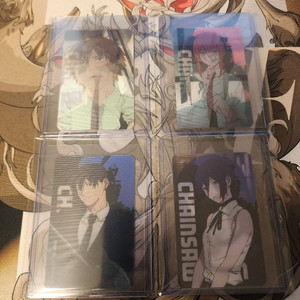 메가박스 체인소맨 카드