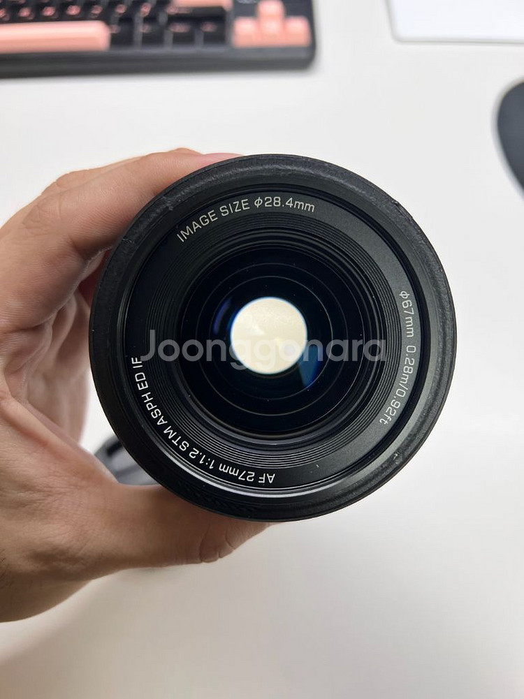 빌트록스 27mm f1.2 후지 X마운트 렌즈--3