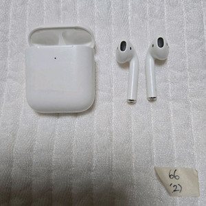 에어팟 2세대 무선충전 버전 팝니다 (배터리 교체)