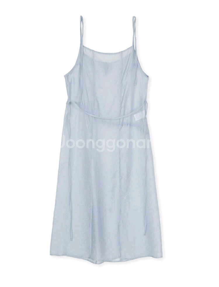 모슈파모슈 레이어드 시스루 원피스 라이트블루--3