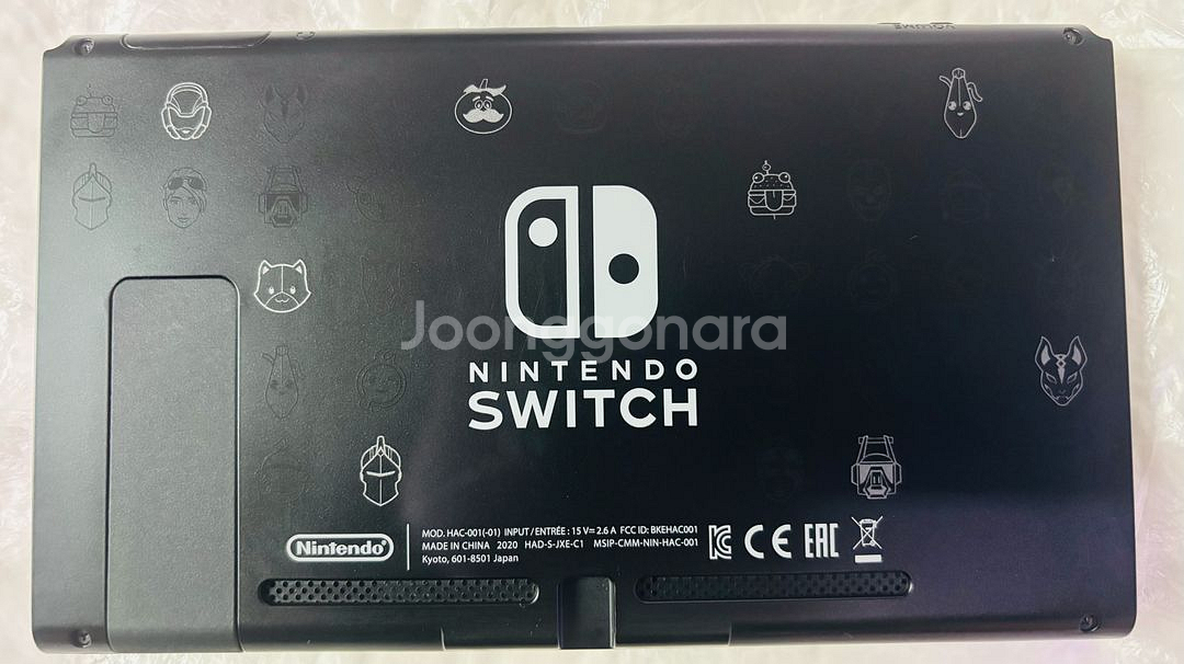 닌텐도 스위치 개선판 포트나이트 풀박 +이어폰 +휴대용 배터리 +칩 케이스--6