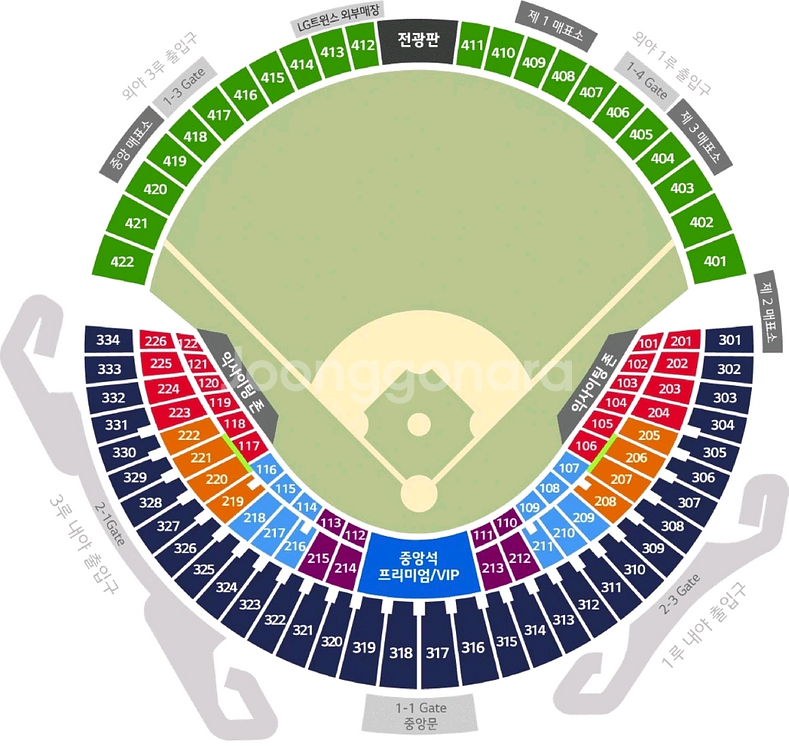 금 5차전 LG vs 한화 잠실 원정경기 응원전 단석--0