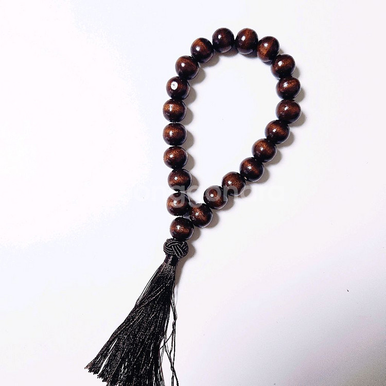 새상품]맑은 소리 산달나무 염주 자동차 기어봉 백미러 네비 휴대용 전동 운전 오토바이 룸미러 인테리어 현관 창문--0