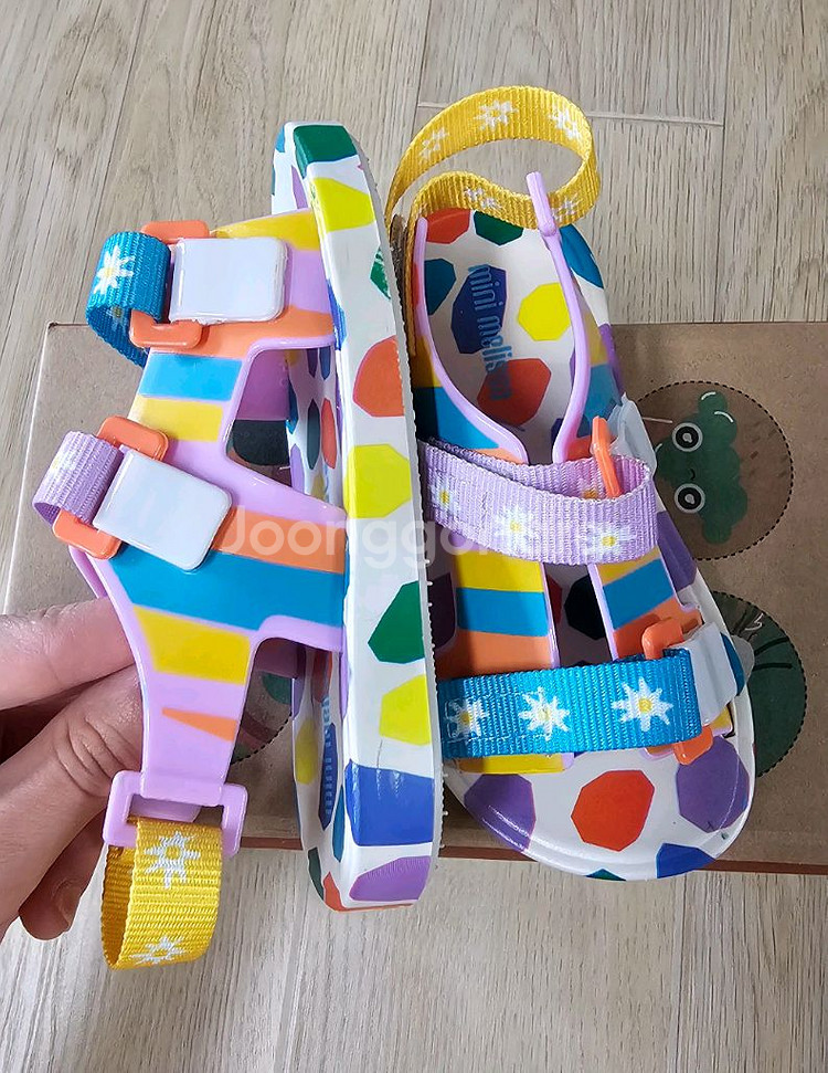 미니멜리사 핑퐁 샌들 160 새상품--7