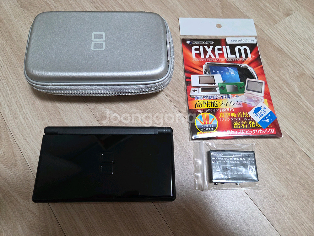 닌텐도 DS Lite (NDSL) 블랙 리퍼 미사용품--0