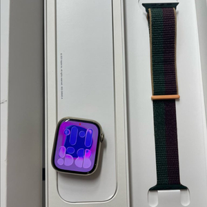 애플워치7스테인리스 45mm 정품풀셋