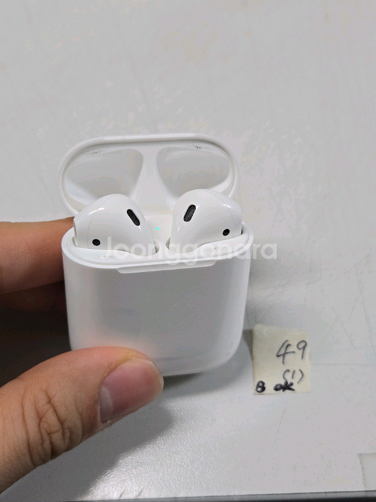 에어팟 1세대 팝니다 (유닛 배터리 교체)--2