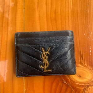 생로랑 YSL 카드지갑