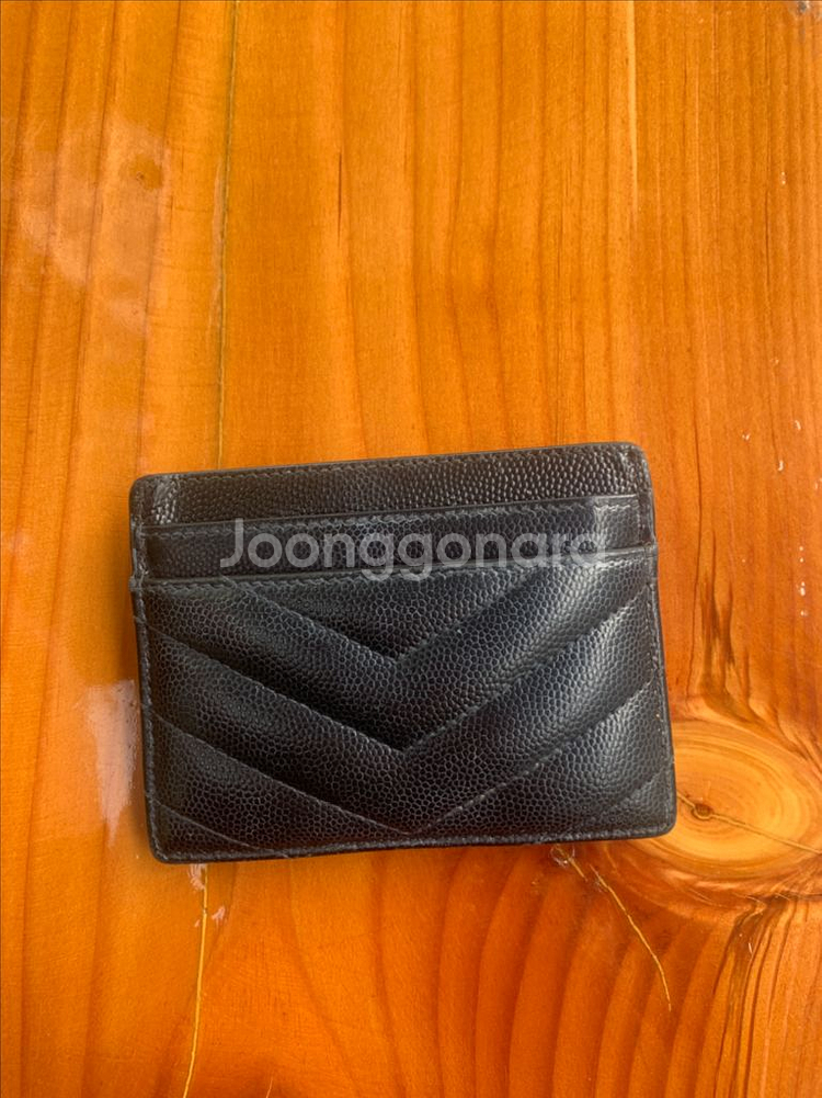 생로랑 YSL 카드지갑--1