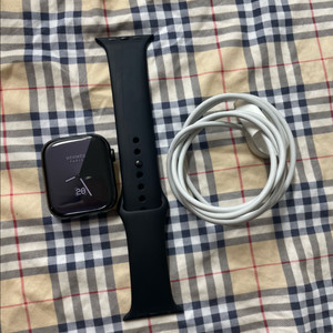 애플워치7에르메스 누아 45mm SSS급